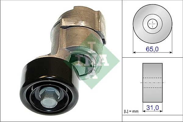 Belt Tensioner, V-ribbed belt